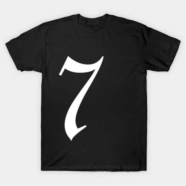 seven T-Shirt by janvimar